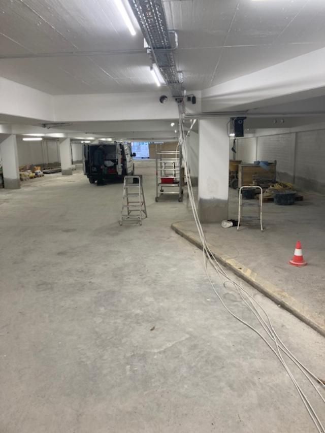 Rohbau der neuen Halle